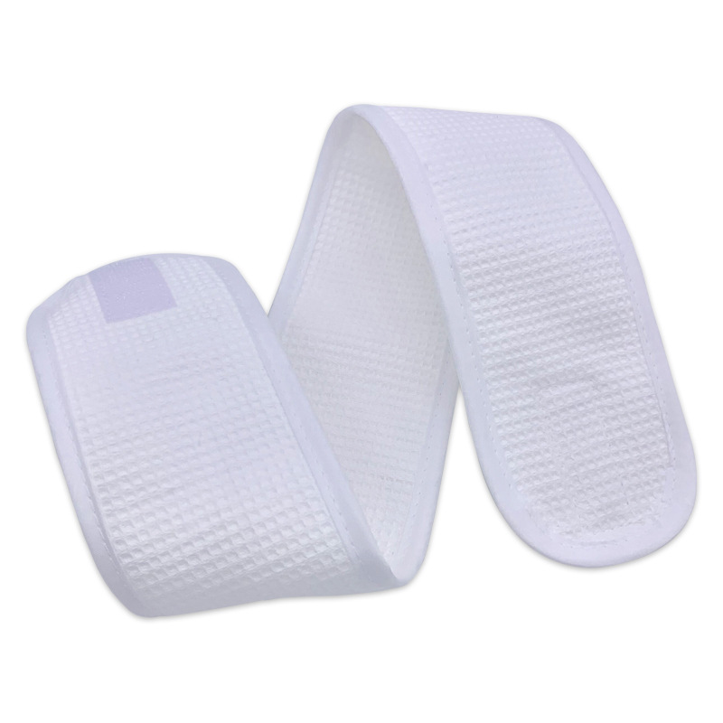 Cotton Waffle SPA Facial Headband Makeup Hairband Salon