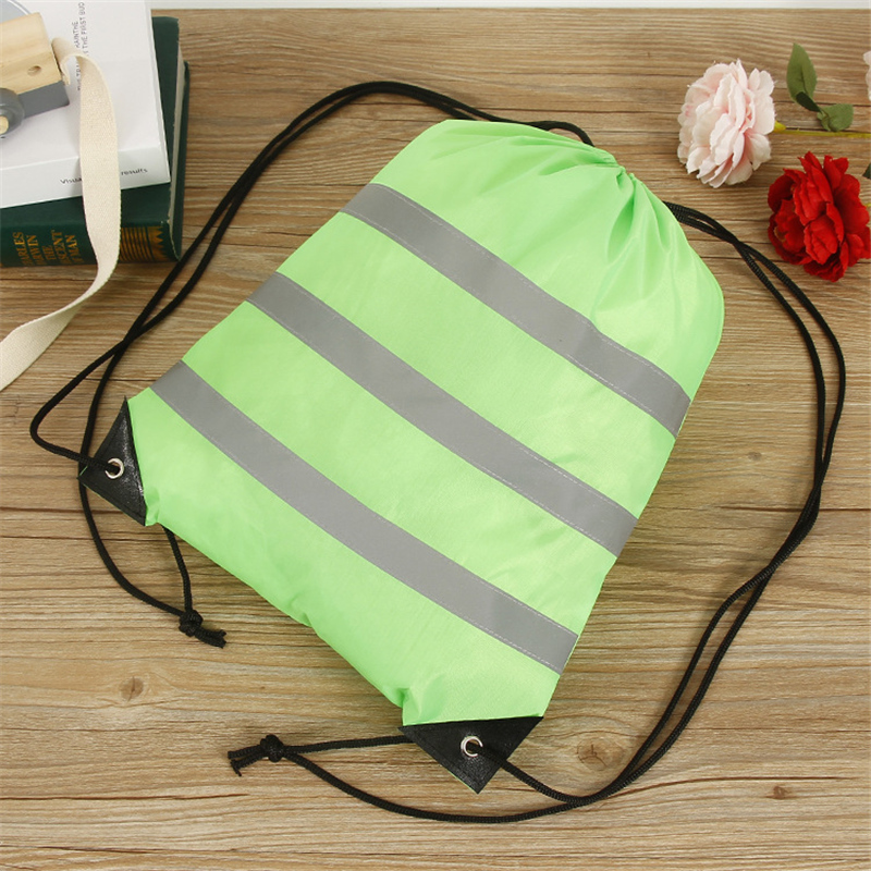 Backpack with Reflective Safety Stripe