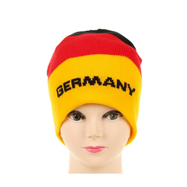 Jacquard Beanie Knitted Pom Hat