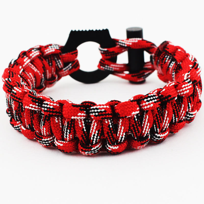 Paracord Survival Bracelet with Saw Tool