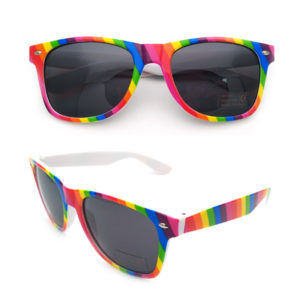Rainbow Retro Malibu Sunglasses