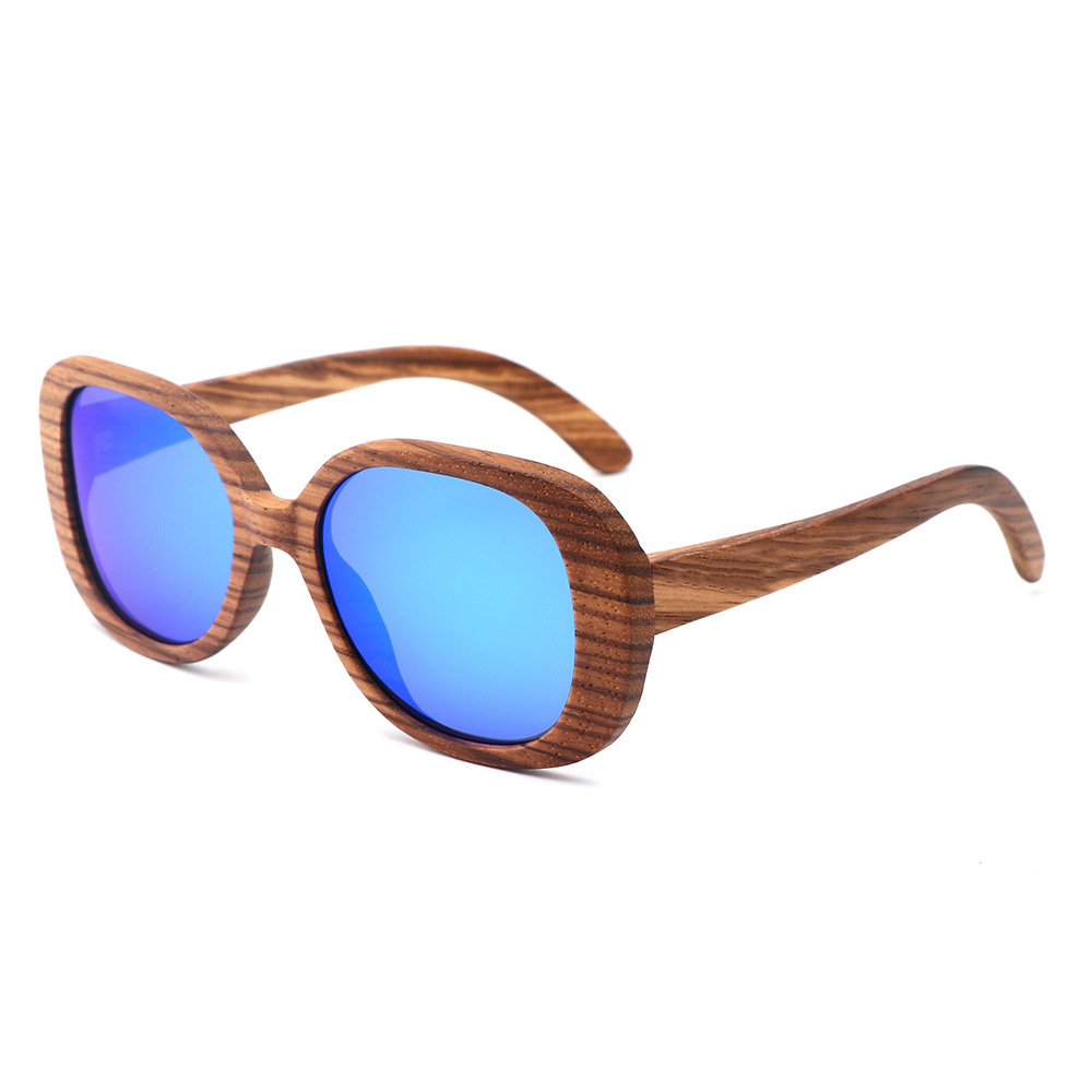 Cycling Sunglasses Wood Frame