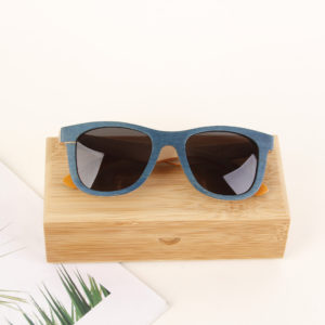 Bamboo Wood Sunglasses with Case