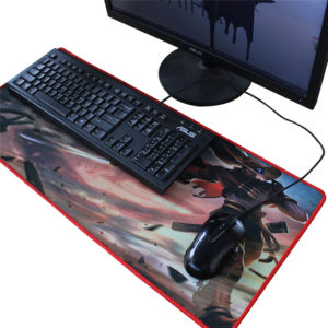 Large Stitched Edge Mouse Pad