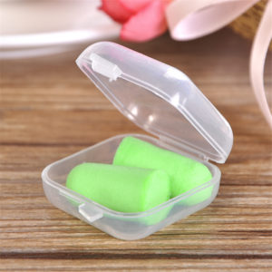 Earplugs in Square Case
