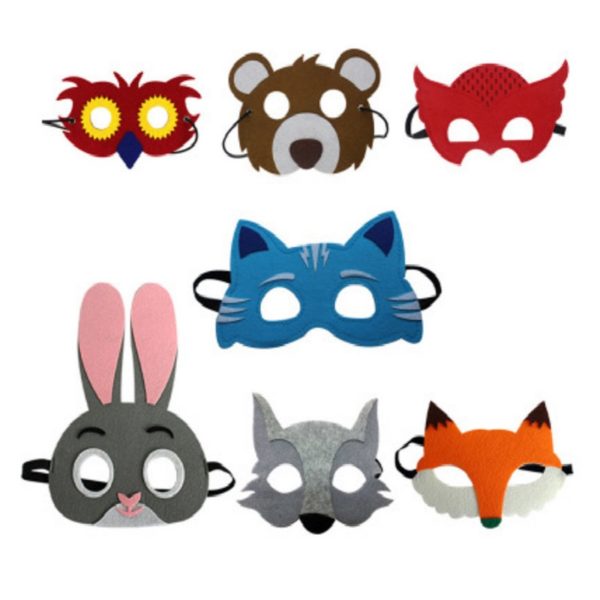 Felt Eye Masks for Children's Makeup Party For Fun