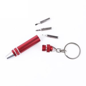 3 in 1 Screw Driver Kit with Keychain