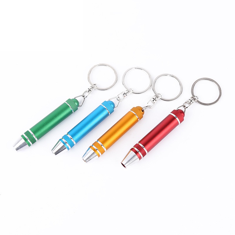 3 in 1 Screw Driver Kit with Keychain