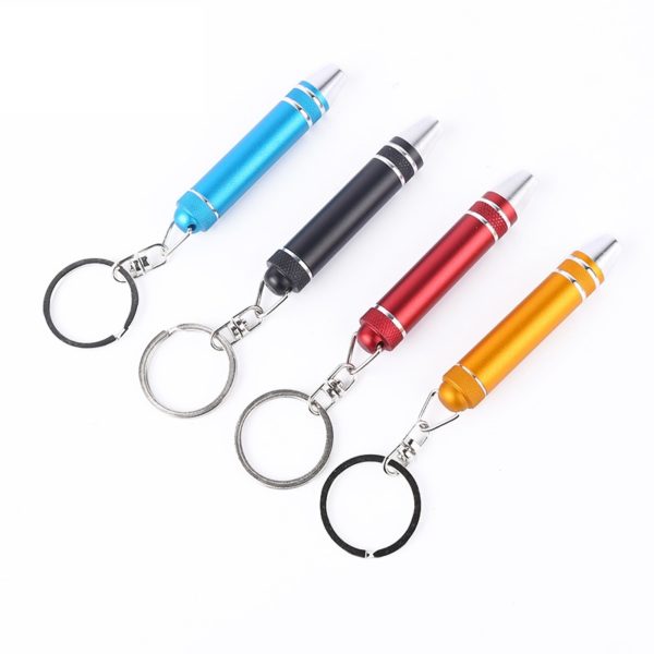 3 in 1 Screw Driver Kit with Keychain