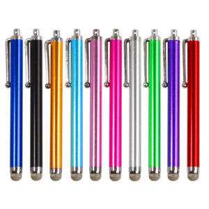 Aluminum Mesh Fiber Tip Stylus Pens