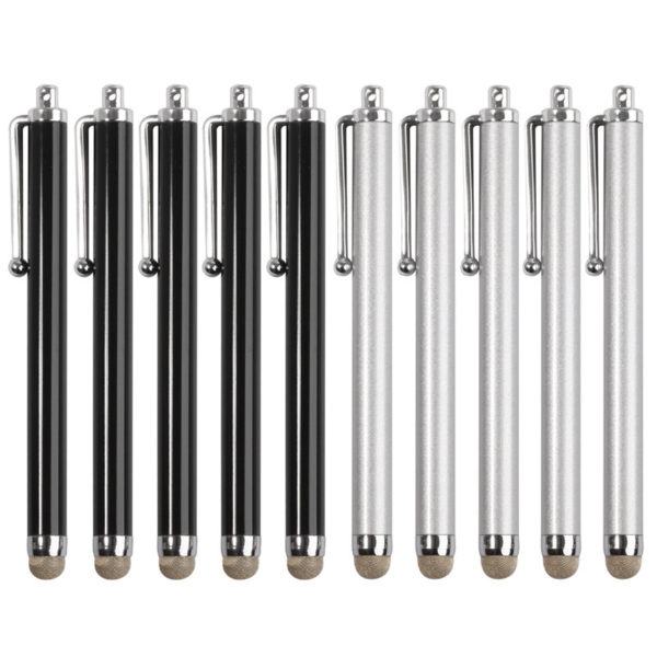 Aluminum Mesh Fiber Tip Stylus Pens