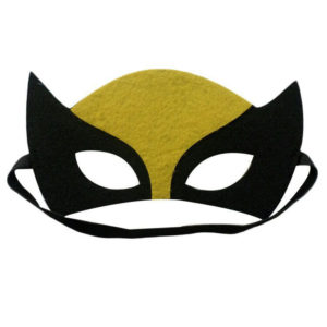 Felt Mask with Custom Shape Logo