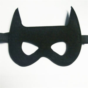 Felt Mask with Custom Shape Logo