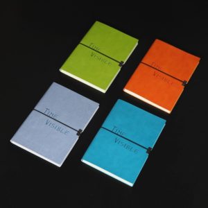 Fresh Elasticated Office A5 Notebook in Solid Colour