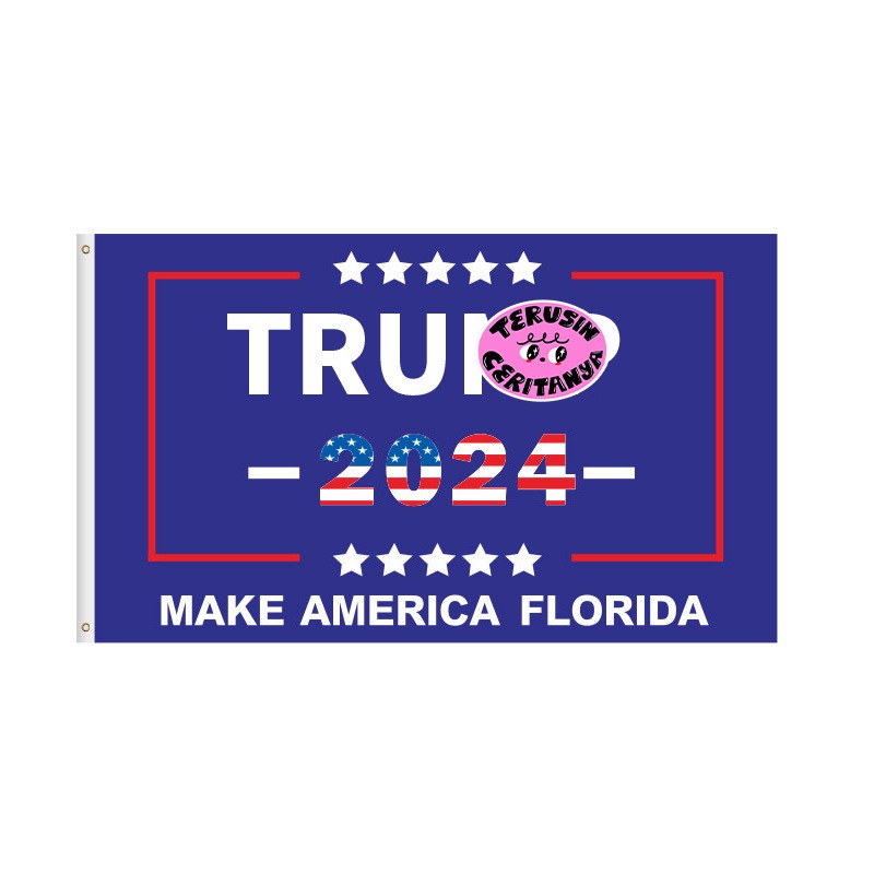 United States Election Campaign Flag 2024