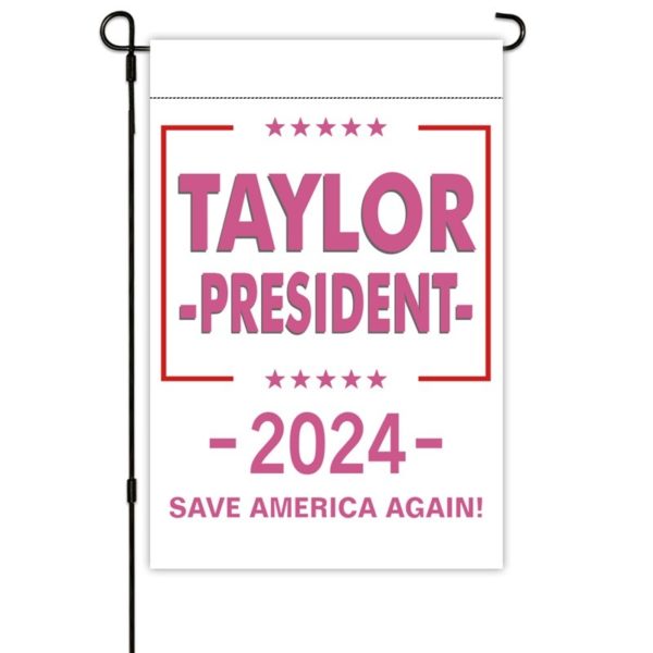 Customised American Heat-transfer Double-decker Garden Flag