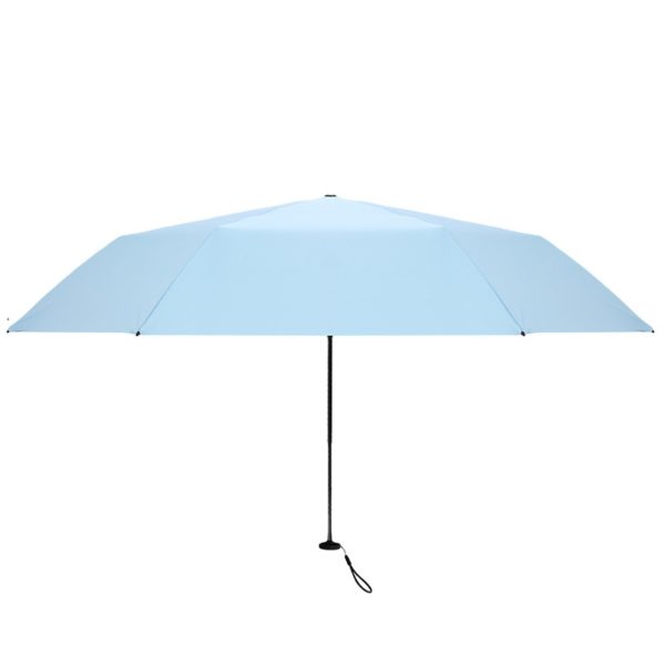 Customised Vinyl Sun Protection Folding Ultralight Umbrella