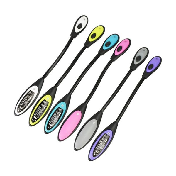 LED Bendable Night Reading Clip Night Light