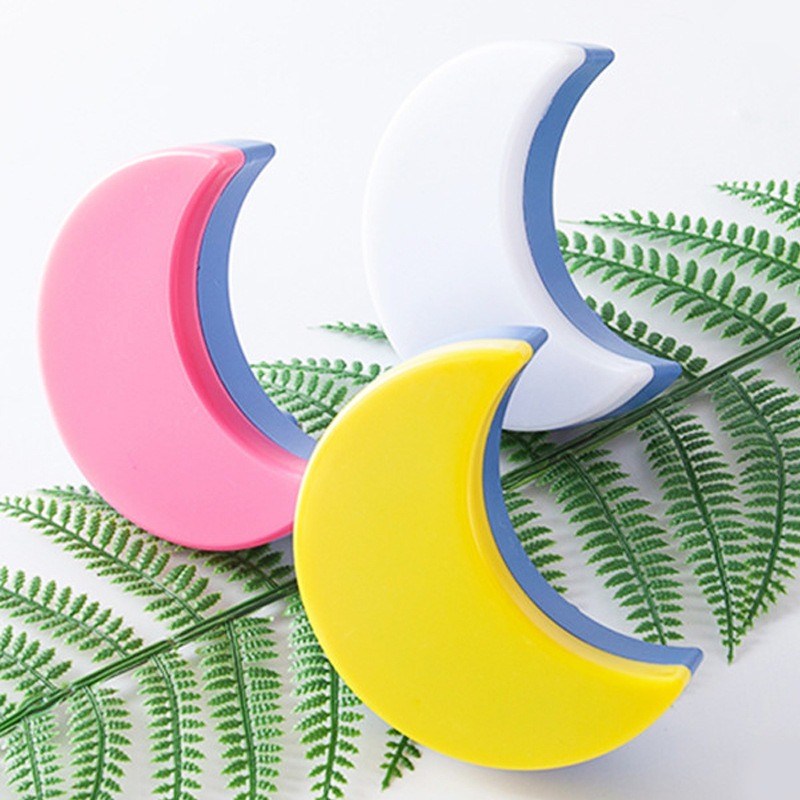 Moon-shaped Light-activated Night Light
