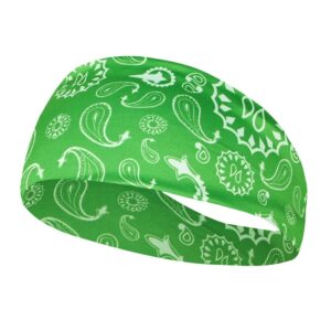 Retro Fashion Printed Sweat Absorbent Breathable Headband
