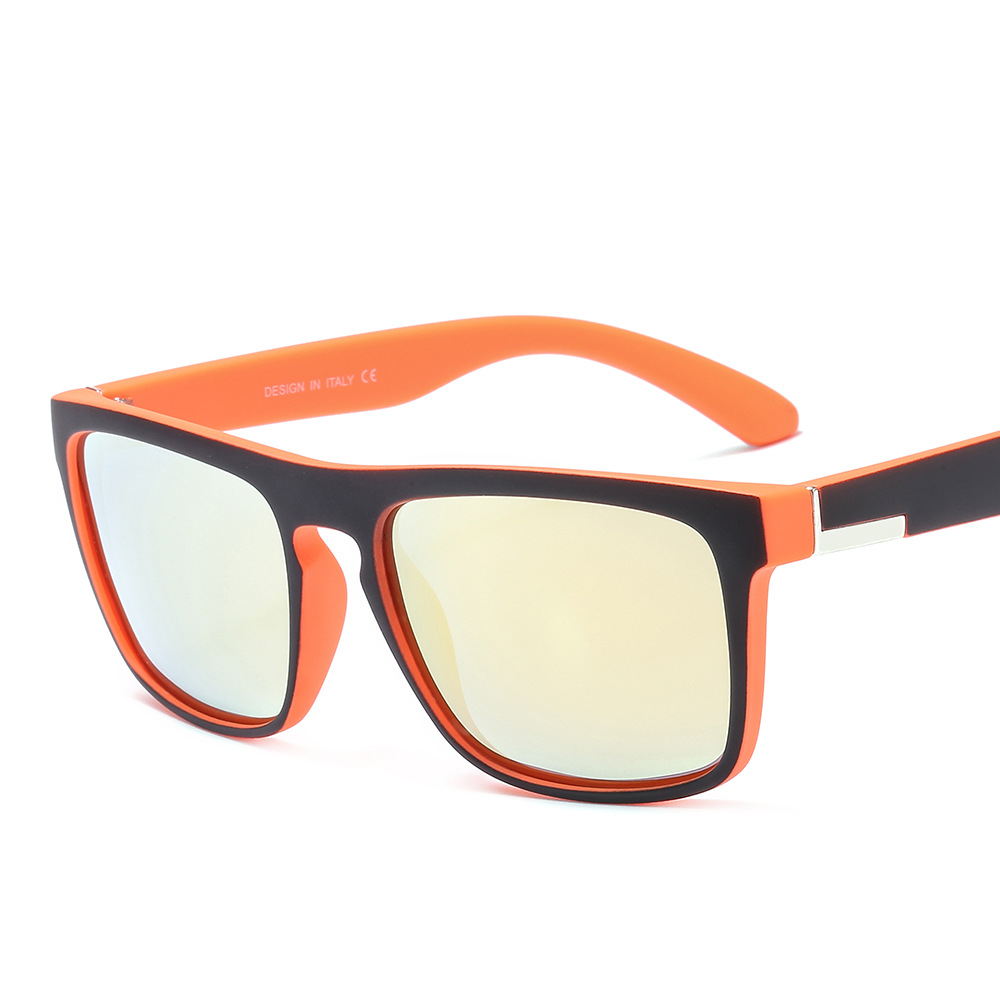 Two-tone Plastic Sunglasses