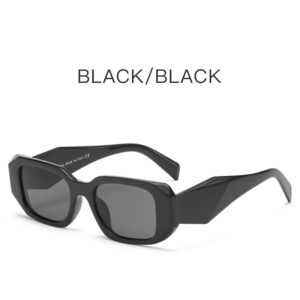 Fashion Plastic Sunglasses with Extra-wide Arm
