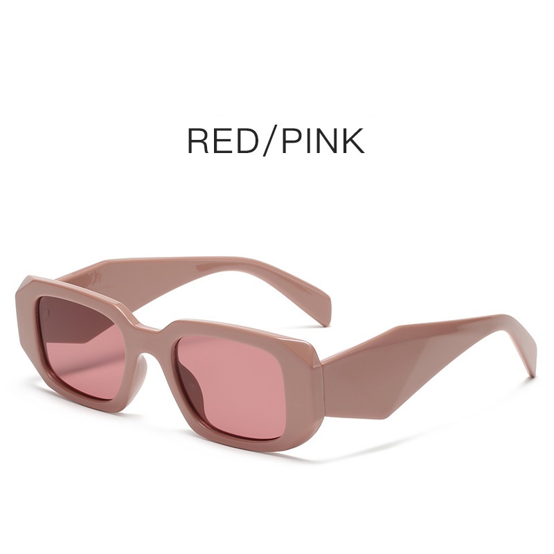 Fashion Plastic Sunglasses with Extra-wide Arm