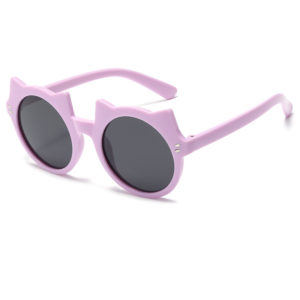 Silicone Cat Shaped Sunglasses for Kids
