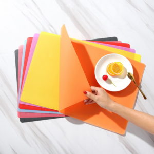 Rectangular Silicone Waterproof Insulated Kids Placemat