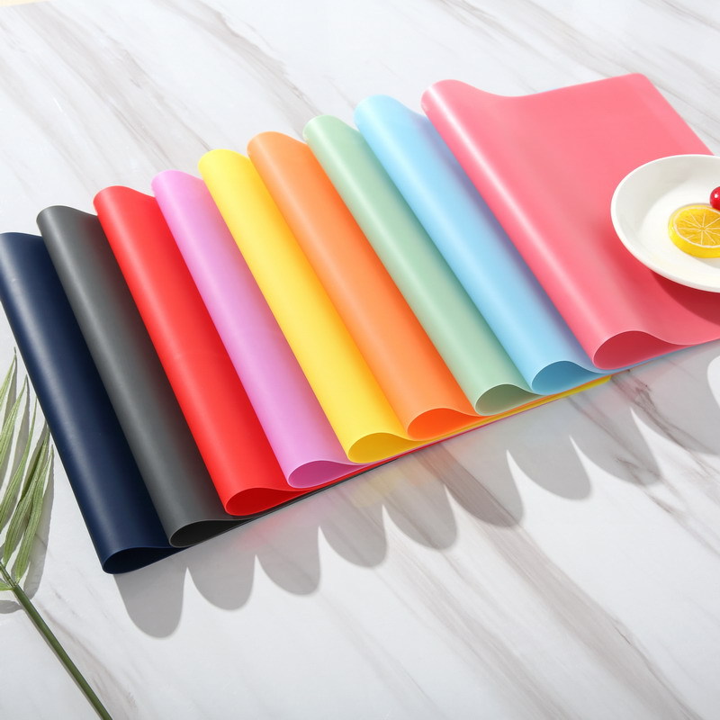 Rectangular Silicone Waterproof Insulated Kids Placemat