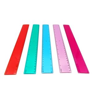 12 inches Translucent Color Ruler