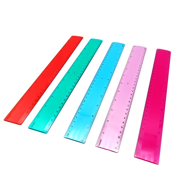 12 inches Translucent Color Ruler