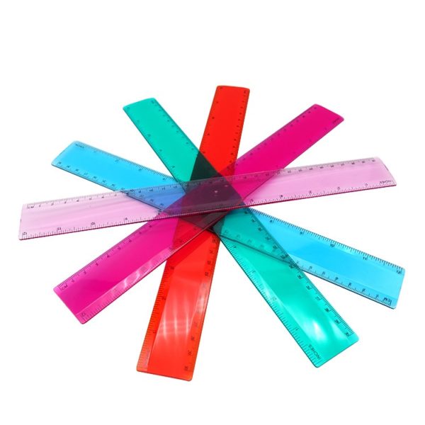12 inches Translucent Color Ruler