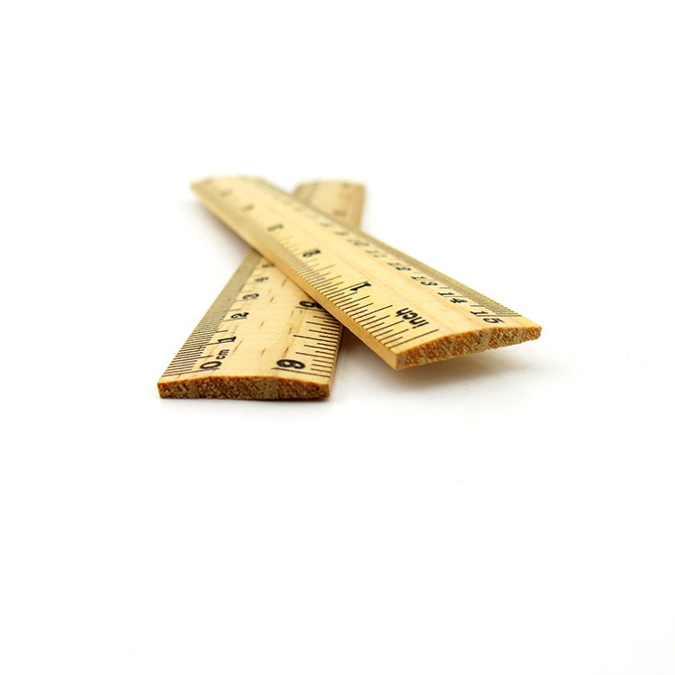 6 inches Wood Ruler