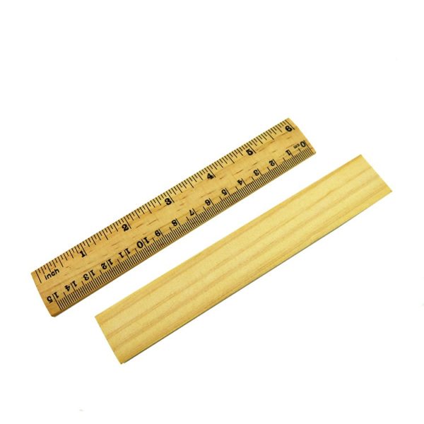 6 inches Wood Ruler