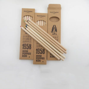 6-Piece 7 Inch Colored Pencil Set in Box
