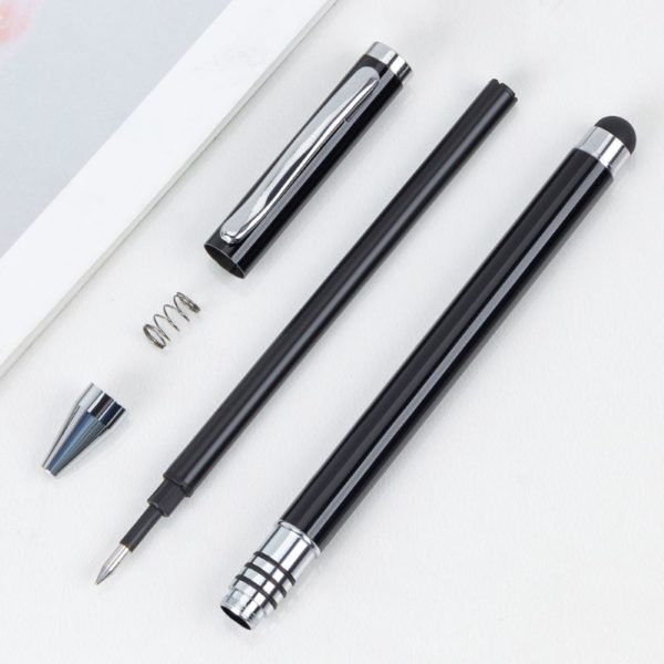 2-In-1 Metal Ballpoint Stylus Pen