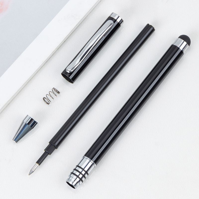 2-In-1 Metal Ballpoint Stylus Pen