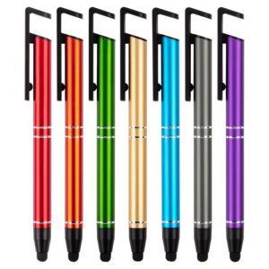 Metal Multi-function Stylus Ballpoint Pen Phone Holder