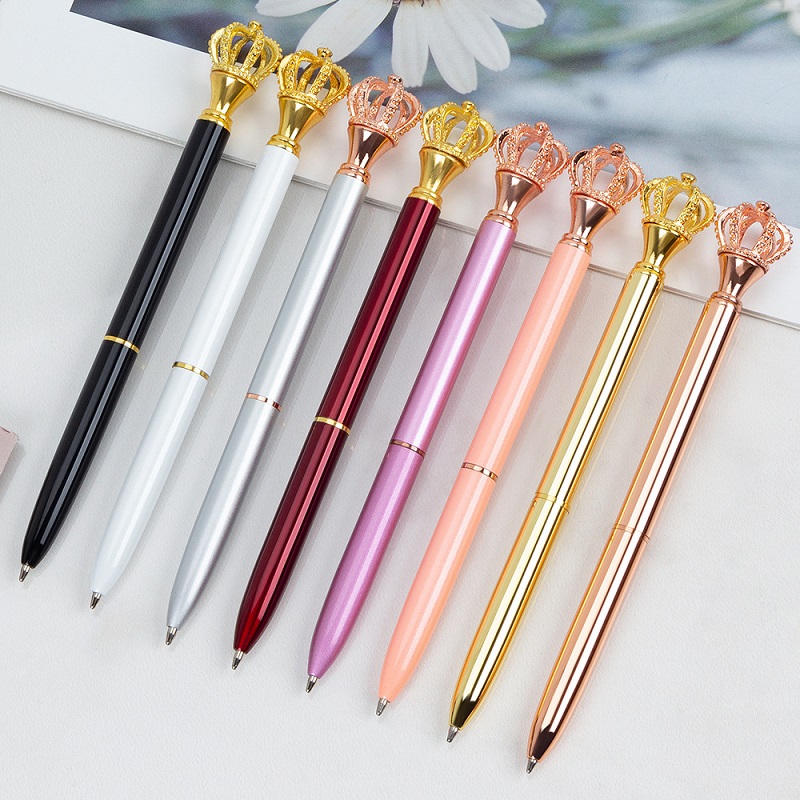 Metal Diomand Crown Pen