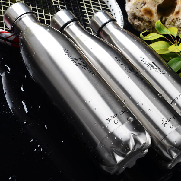 17oz Stainless Steel Cola Vacuum Bottle