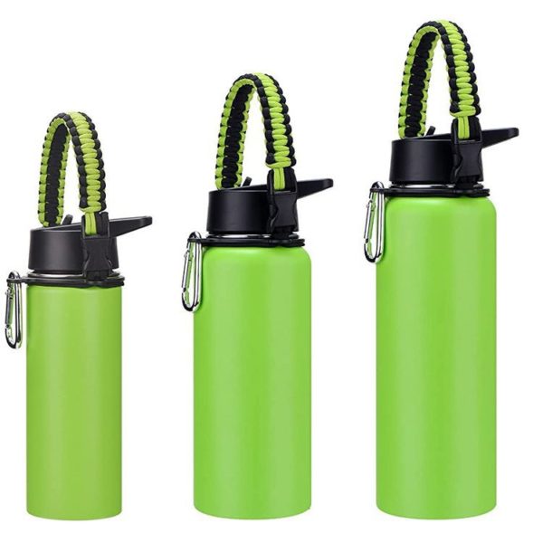 32oz Paracord Vacuum Bottle Travel Coffee Cup