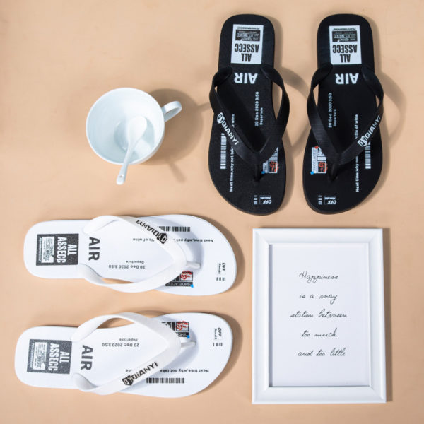 PVC Custom Summer Outdoor Beach Flip Flops