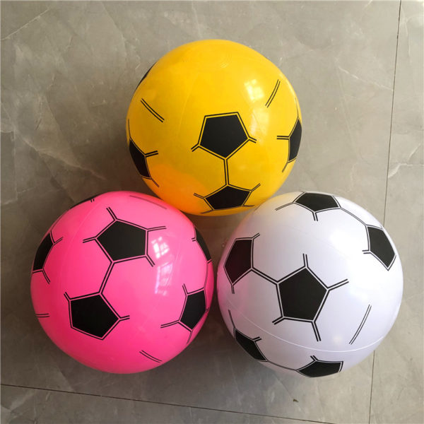 Custom 16 inches PVC Inflatable Football  Beach Ball