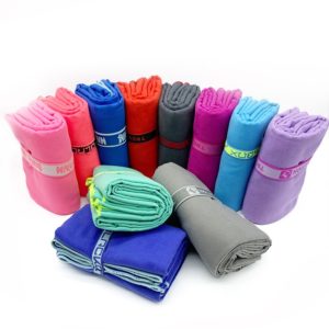 Custom Pattern Microfiber Beach Towel with Mesh Bag