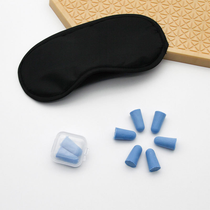 Sleep Mask And Ear Plugs Kit