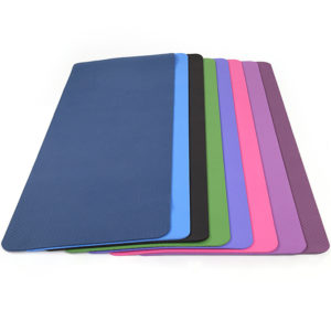 TPE Logo Custom Yoga Mat With Straps