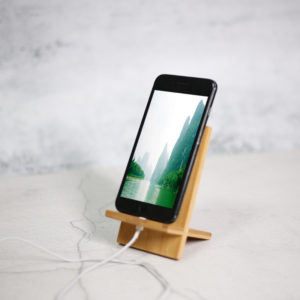 Splicing Bamboo Mobile Phone Stand Tablet Computer Base