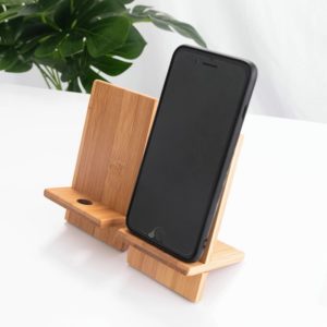 Splicing Bamboo Mobile Phone Stand Tablet Computer Base