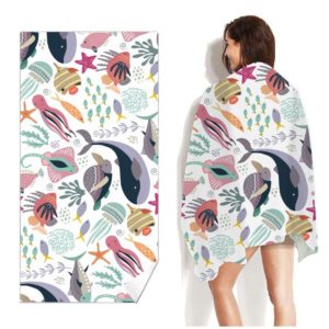 Beach Towel with Custom Pattern